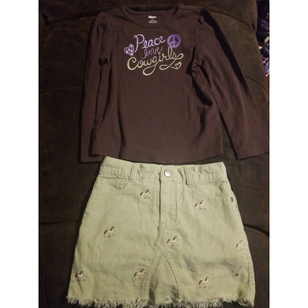 Gymboree‎ cowgirls at heart outfit size 5
